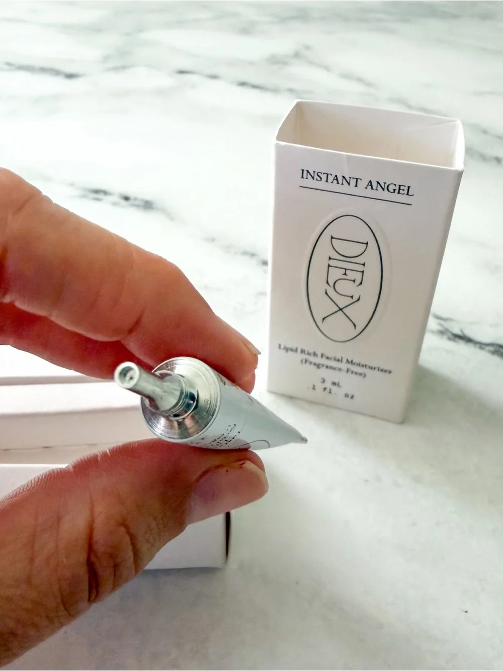 Dieux Instant Angel Lipid Rich Facial Moisturizer Travel Size 3 ml